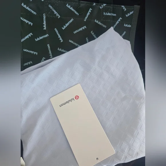 NWT Lululemon Athletica 3D Jacquard Diamond Train HighRise 25" SIZE10 Blue W/bag - Picture 10 of 11